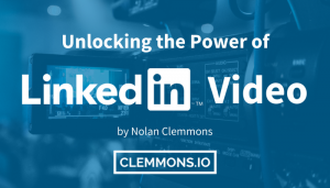 LinkedIn Video - LlinkedIn now allows users to upload native videos into their posts.