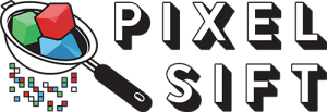 Pixel Sift Logo Western Australia Game Development Podcast Perth