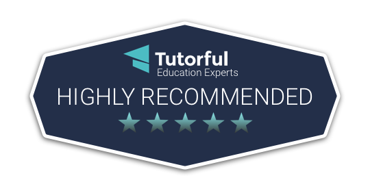 Tutorful Highly recommend educational content tutora.co.uk logo badge