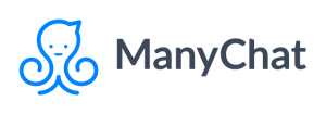 ManyChat Logo Facebook Messenger Chatbot platform for conversational marketing by Mikael Yang.