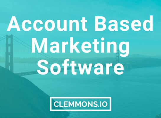 Account Based Marketing Software