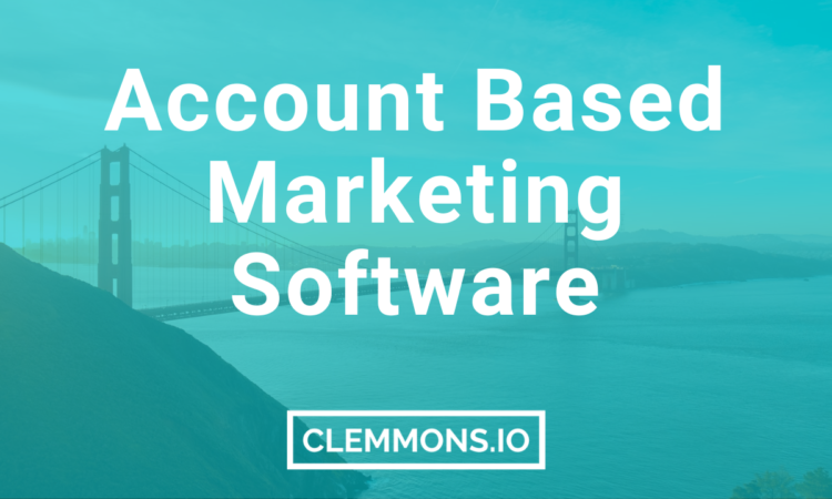 Account Based Marketing Software